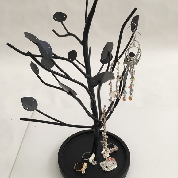 Jewelry Tree Earring Necklace Bracelet Ring Holder Stand 5x12 inches - Picture 7 of 10